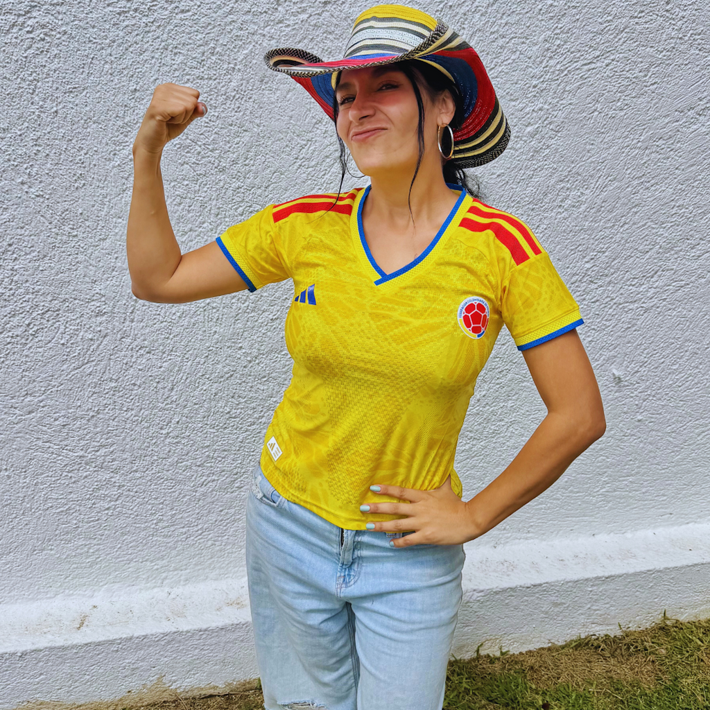 Playera Selección Colombia Mujer Mundial 2026 | Envíos a Todo México