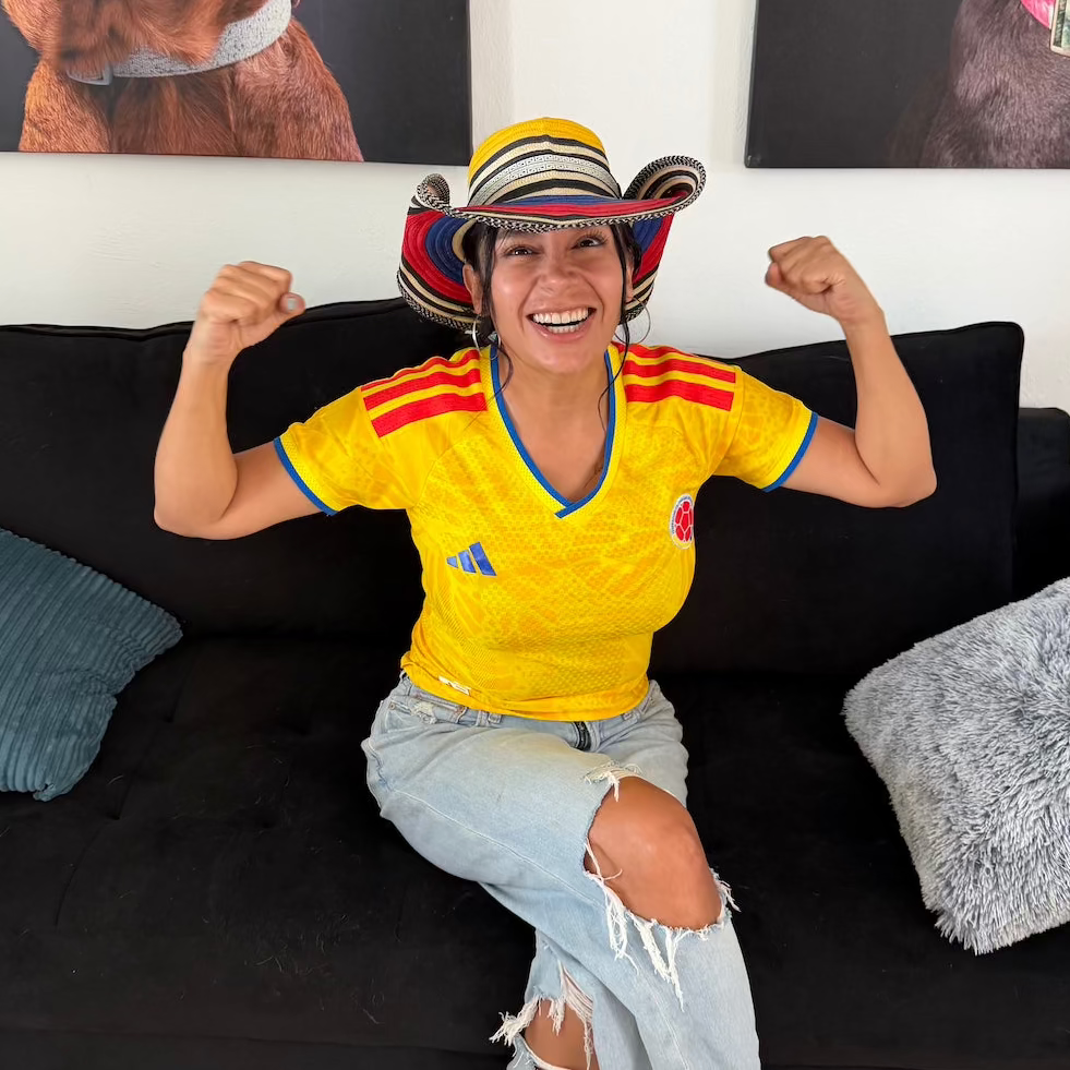 Playera Selección Colombia Mujer Mundial 2026 | Envíos a Todo México