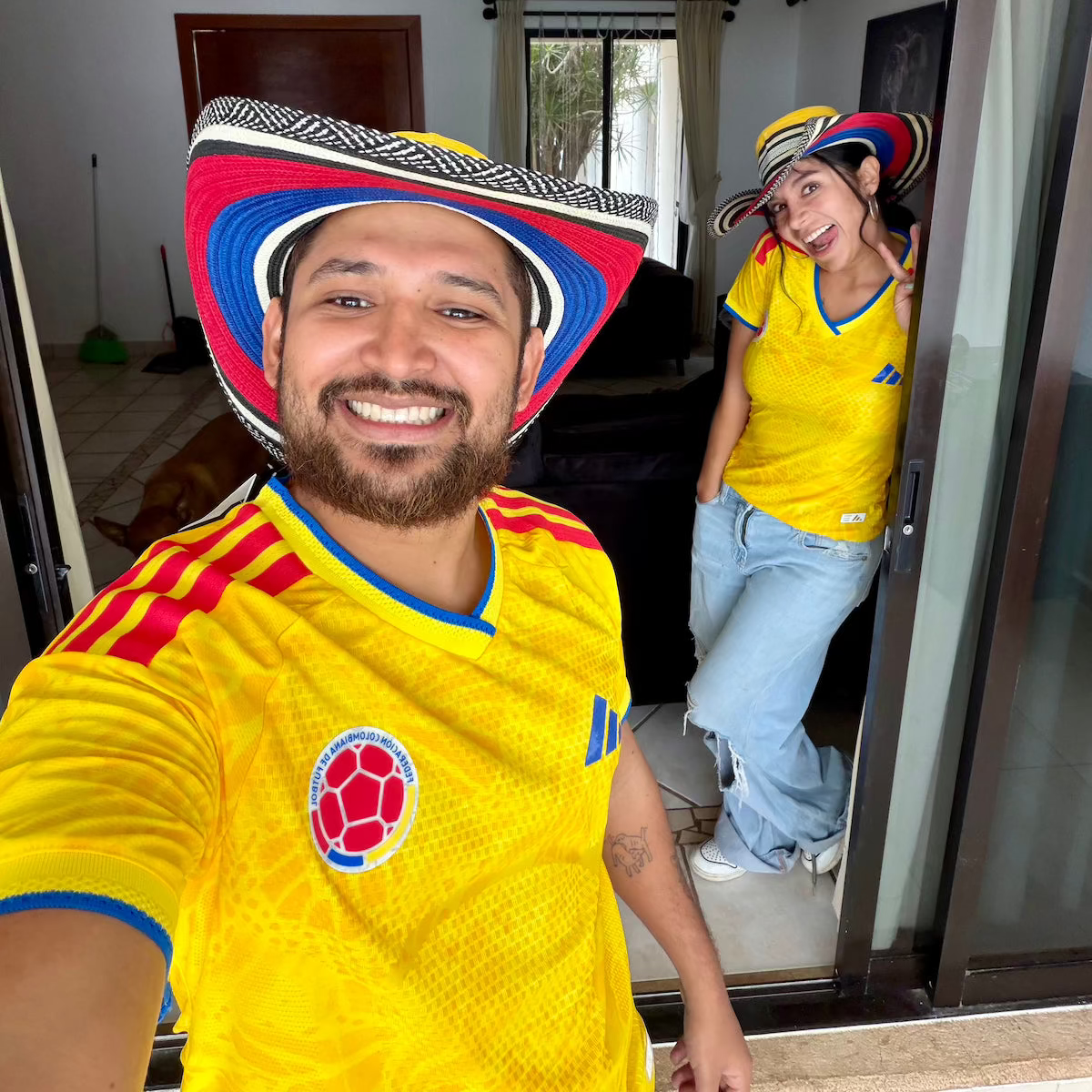 Playera Selección Colombia Mujer Mundial 2026 | Envíos a Todo México