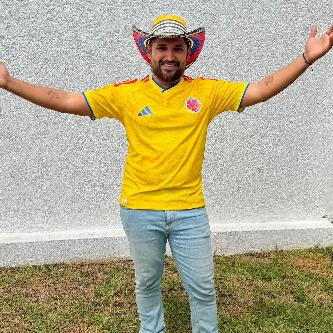 Playera Selección Colombia Hombre Mundial 2026 | Envíos a Todo México