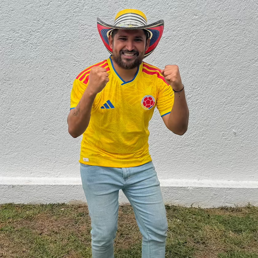 Playera Selección Colombia Hombre Mundial 2026 | Envíos a Todo México